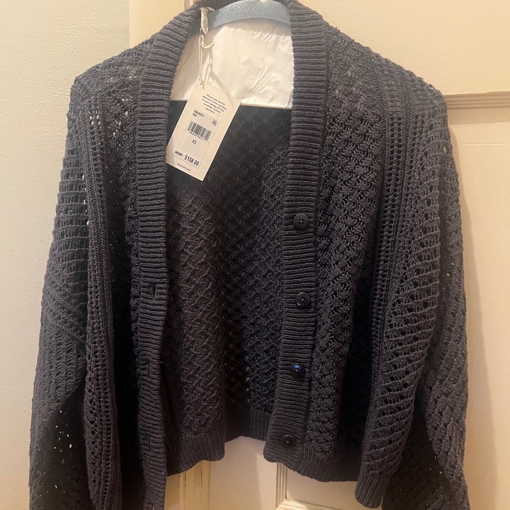 Splendid grey summer cardigan